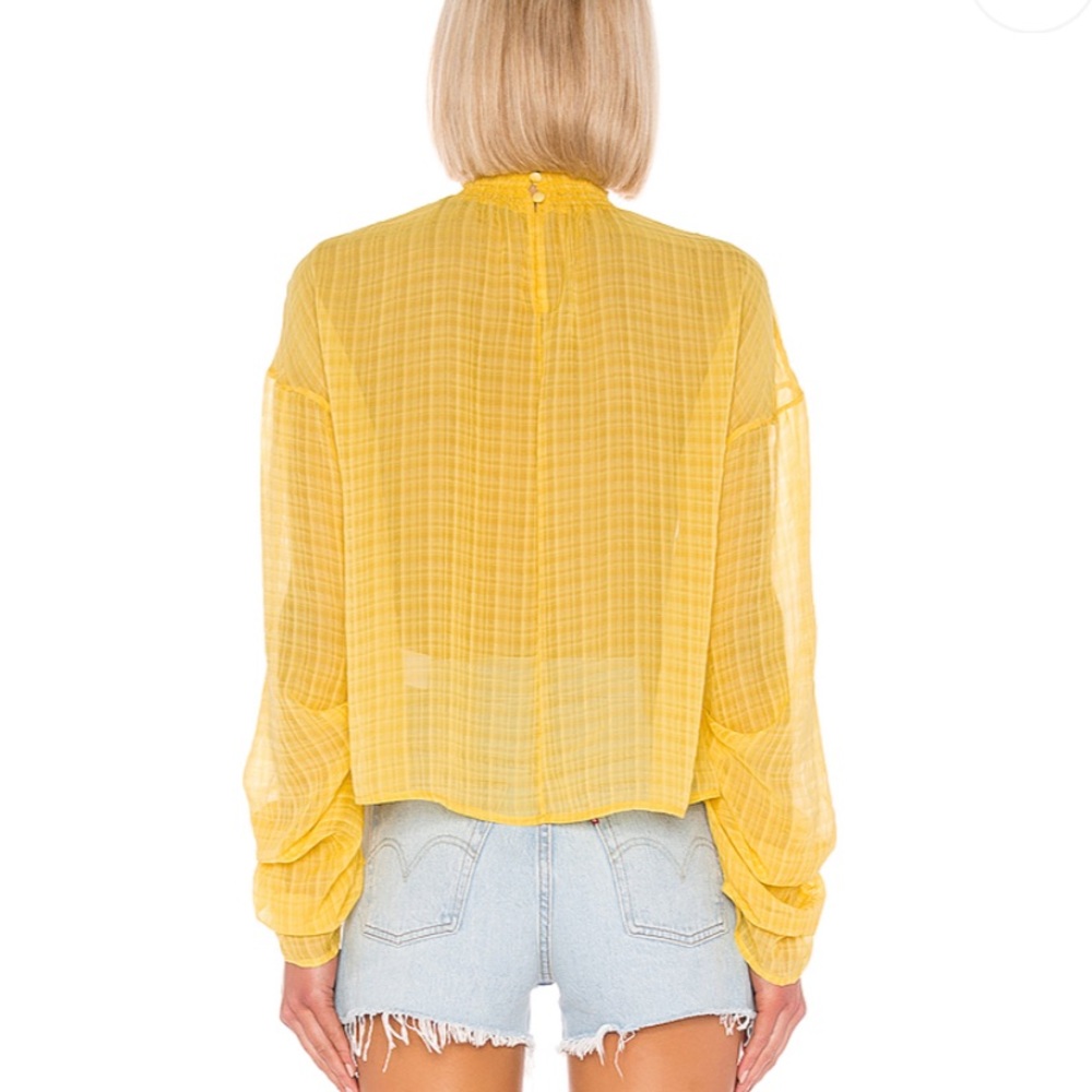 Yellow blouse - Picture 4 of 8